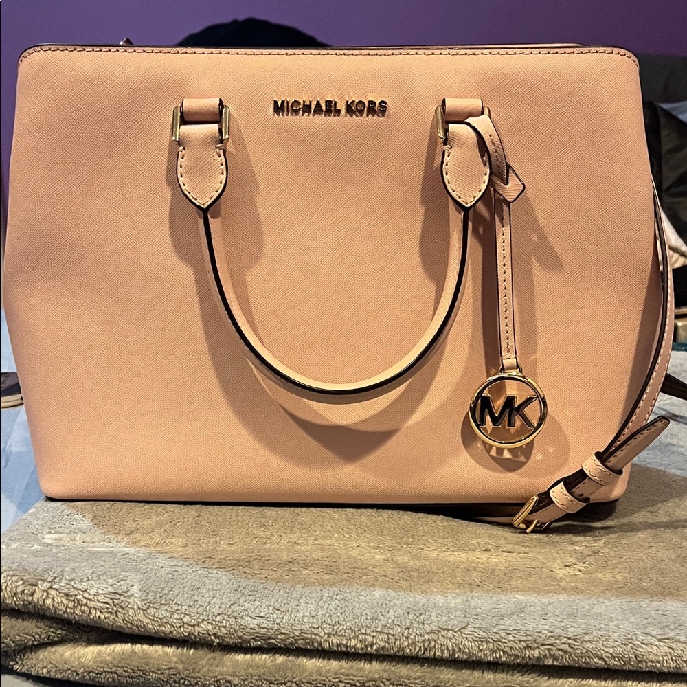 Michael Kors Blush Satchel Bag